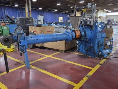 NFM 6" Cold Feed Rubber Extruder