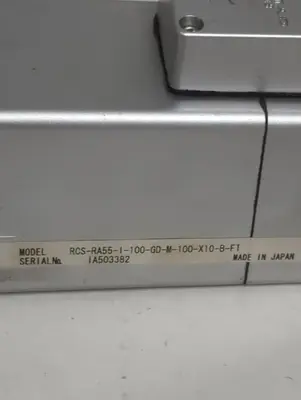 Used ROBO CYLINDER RCS-RA55-I-100-GD-M-100-X10-B-FT Industrial Controls Ohio US | Surplus Asset Holdings #1364091
