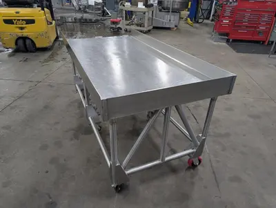 Used Stainless Steel Heavy Duty Dough Table