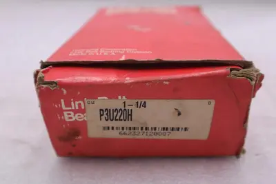 NEW OPEN BOX Link-Belt 1-1/4 Pillow Block Bearing P3-U220H STOCK B-784