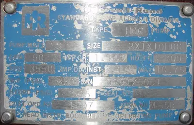 USED INGERSOLL-RAND HOC