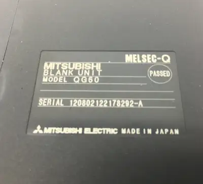 USED MITSUBISHI I/O SLOT BLANKING MODULE