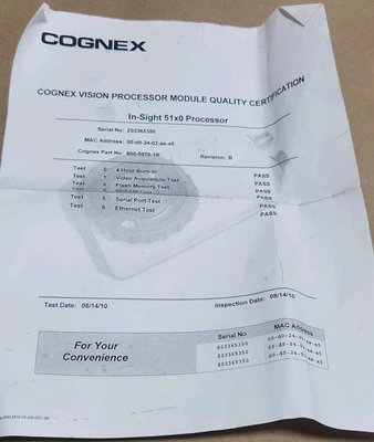 NEW Cognex 825-0055-1R