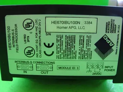USED HORNER ELECTRIC HE670IBU100 /1