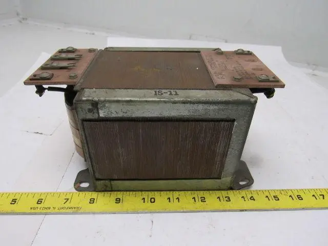 GE General Electric 9T55Y53 1.500 KVA 60Cy. Transformer 460/230V-AC 115V-AC