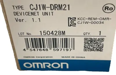 NEW OMRON CJ1W-DRM21 DEVICENET UNIT CJ1WDRM21
