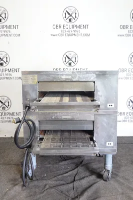 2022 MIDDLEBY MARSHALL CTX ELECTRIC DOUBLE STACK PIZZA CONVEYOR OVEN MODEL DZ33T