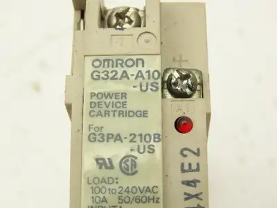 Omron G32A-A10-US Power Device Cartridge 100-240VAC 10A 24VDC