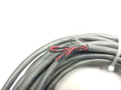 USED BELDEN HIGH PERFORM INSTR. CABLE, 3 PR #22 STR TC, PVC INS E2