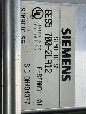 USED SIEMENS 6ES5 700-2LA12