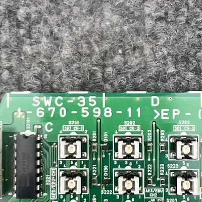 Used Sony SWC-35 1-670-598-11 I/O Boards & Replacement Parts California US | Davliegogo LLC #1706512