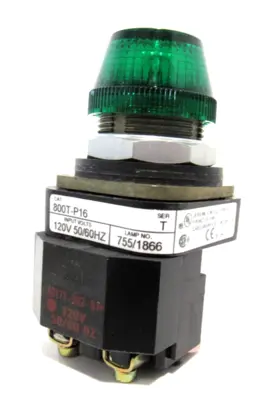 ALLEN BRADLEY 800T-P16G PILOT LIGHT SER.T 800TP16G NEW SURPLUS