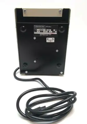 USED WERNER ELECTRIC POWERSTAT VARIABLE AUTOTRANSFORMER 1PH