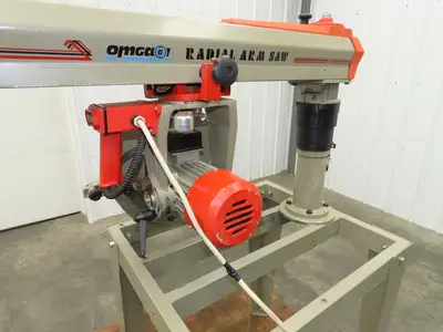 Omga RN 450 FM US Radial Arm Saw 12" Blade 4Hp Motor 18" 450mm Rip 230/460V 3Ph