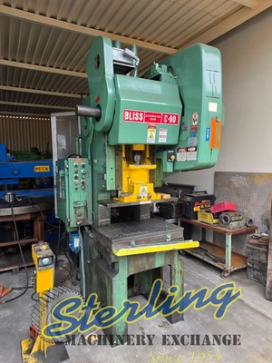 Used BLISS C-60 O.B.I. Presses California US | Sterling Machinery Exchange #1466178
