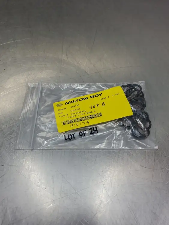Used Milton Roy 4080068031 O-Ring, 2-113, Lot of 24 Seals & Gaskets South Carolina US | Palmetto Automation #1160535