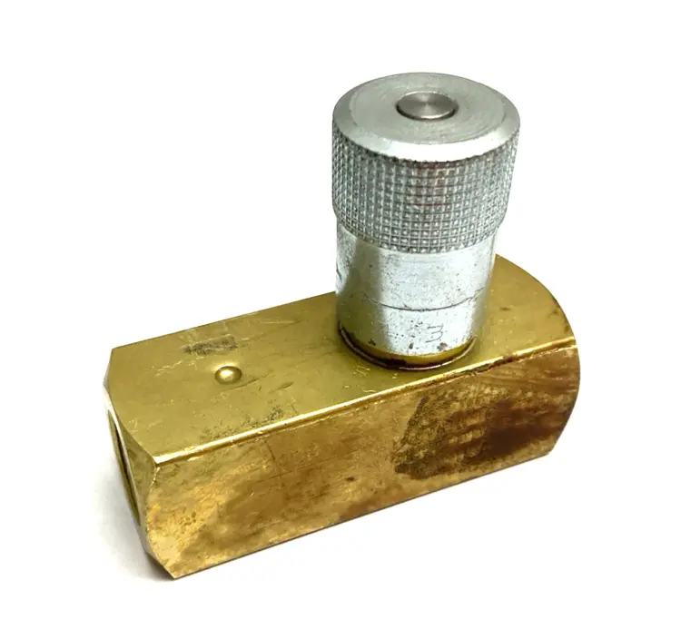 Used PARKER COLORFLOW IN-LINE HYDRAULIC FLOW CONTROL VALVE 1/2" CONNECTION Valves/Fittings | Maverick Industrial Sales #1100913