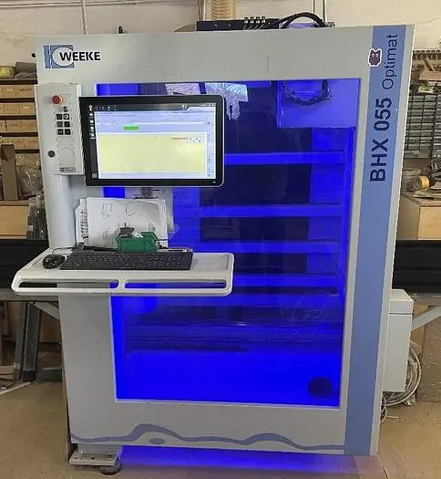 Used 2015 HOMAG WEEKE OPTIMAT BHX 055 Horizontal Table Type Boring Mills SK | UCY Industrial GmbH #387596