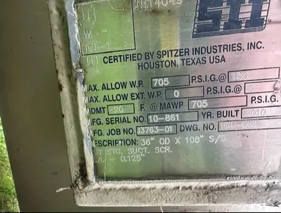 USED 2010 SPITZER INDUSTRIES JGD