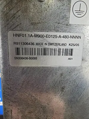 USED REXROTH HNF01.1A-M900-E0125-A-480-NNNN