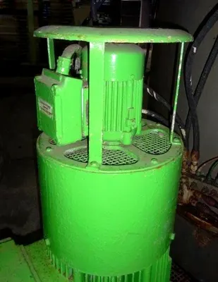Ellerwerk 735 U-A perforate basket centrifuge, 316SS.