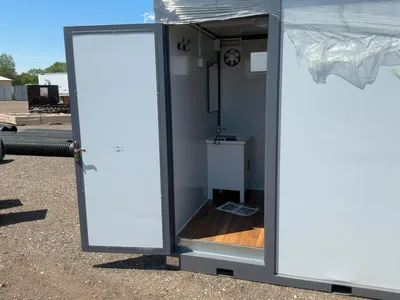 New 2026 SDLANCH Mobile Bathroom, Type IRMT, Approx. 82-1/2”x74-1/2”x93” tall, Has Sink, Toilet, Sho...