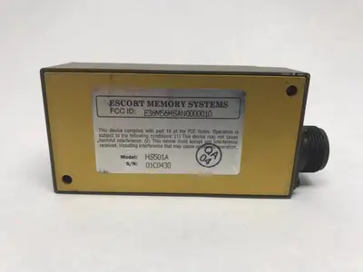 Used ESCORT MEMORY SYSTEMS / DATALOGIC FACE-EMITTING READ/WRITE ANTENNA, RFID Memory | Maverick Industrial Sales #1113852