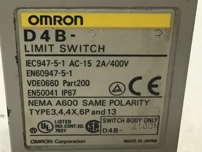USED OMRON D4B-2115N-R