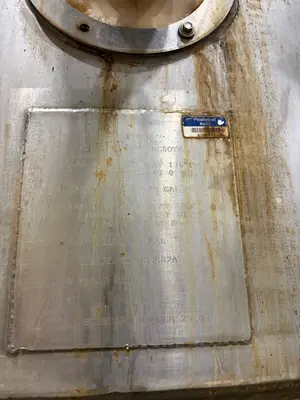 Used 2009 TANK STAINLESS STEEL 3840 Gallon Stainless Steel Tanks New Jersey US | Perry Equipment #1398507