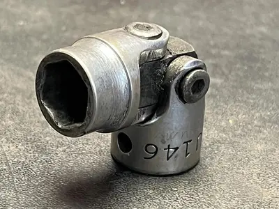 Mac Tools XU146  7/16in. 3/8" Drive  6PT Swivel Shallow Chrome Socket  7/16"