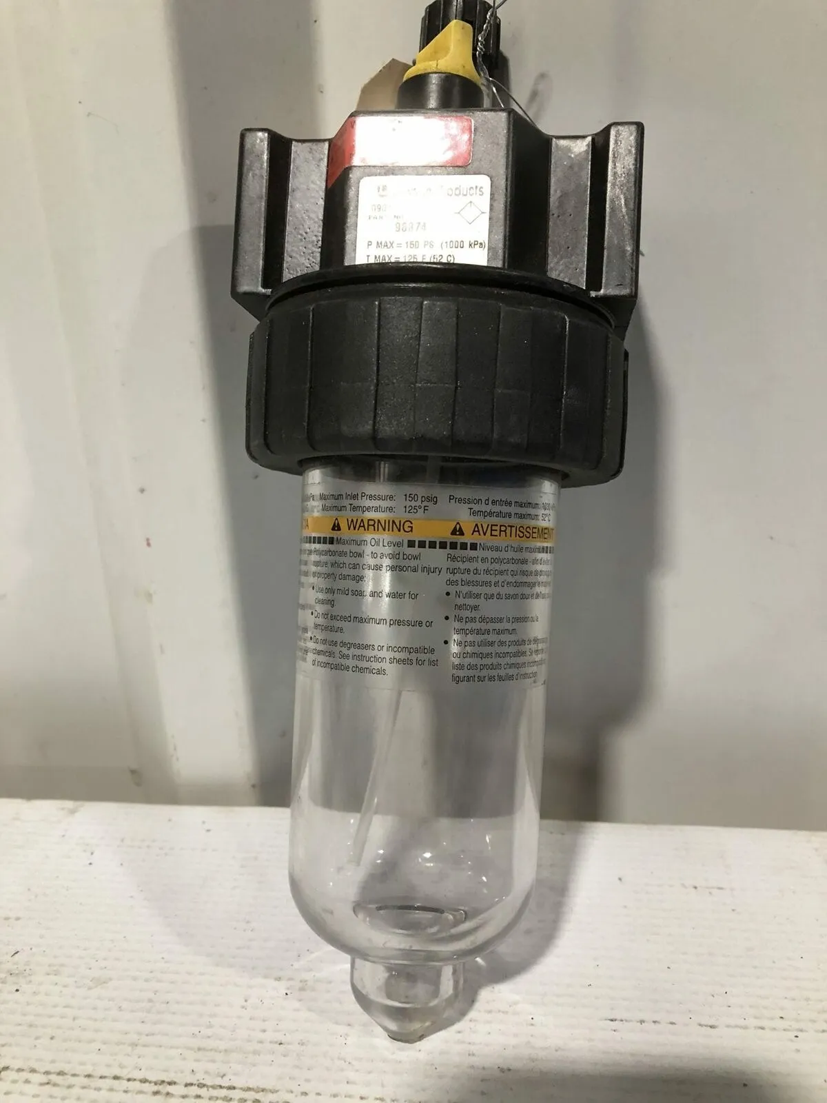 Lawson 98874 3/4″ Compressed Air Line Lubricator 150PSI -NIB
