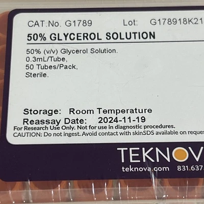 NEW Teknova G1789