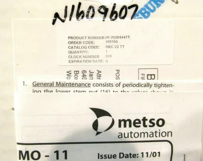LOT OF 2 NEW JAMESBURY IMO-11 VALVE REPAIR KIT 1/4"-2" IMO11
