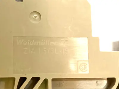 USED WEIDMÜLLER INITIATOR ACTUATOR TERMINAL BLOCK TS35