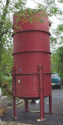 USED UNION CARBIDE 1400 GALLON CLOSED STORAGE VESSEL