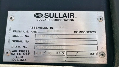 USED SULLAIR V120-40L/A