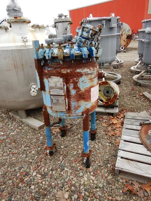 PFAUDLER P-Series 30 Gallon Kettle Glass Lined Atmospheric & Pressure Reactor | Perry Equipment (1)