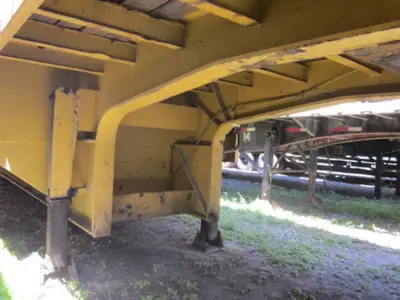 Used FONTAINE 40 TON HD DROP DECK TRAILER Lowboy Trailers Florida US | USA Transequipment #1542548