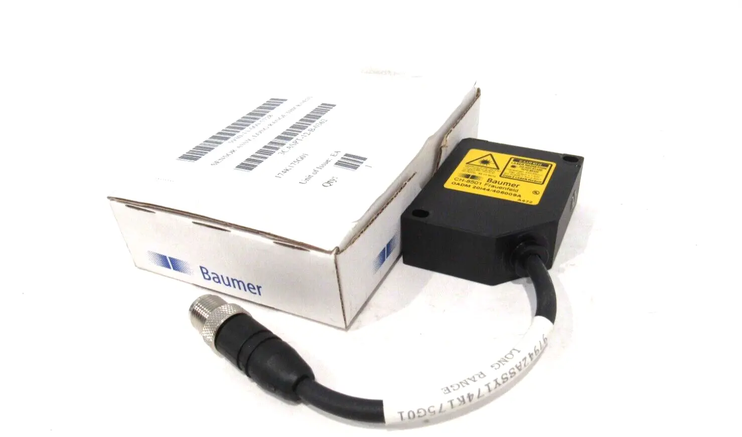 NEW BAUMER CH-8501 LONG RANGE THICKNESS SENSOR OADM 20144/406009A CH8501