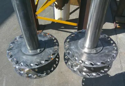 SPC8674  Mixer and Blender 50 hp Cowles disperser, air over oil lift