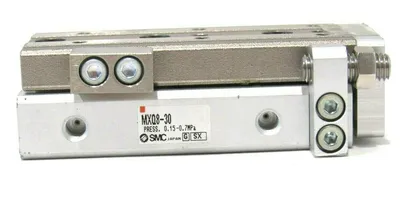 NEW SMC MXQ8-30CS SLIDE TABLE CYLINDER MXQ8-30 MXQ8-30CS