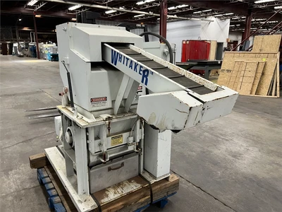 12" x 16" Whitaker Granulator With Belt Conveyor