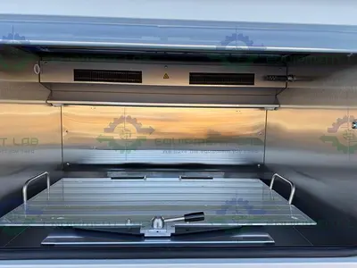 USED KUHNER ISK-1-W REFRIGERATED INCUBATOR SHAKER W/ HUMIDITY 15C BELOW AMBIENT TO 60°C