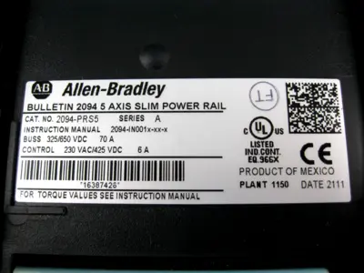 USED Allen-Bradley 2094-PRS5