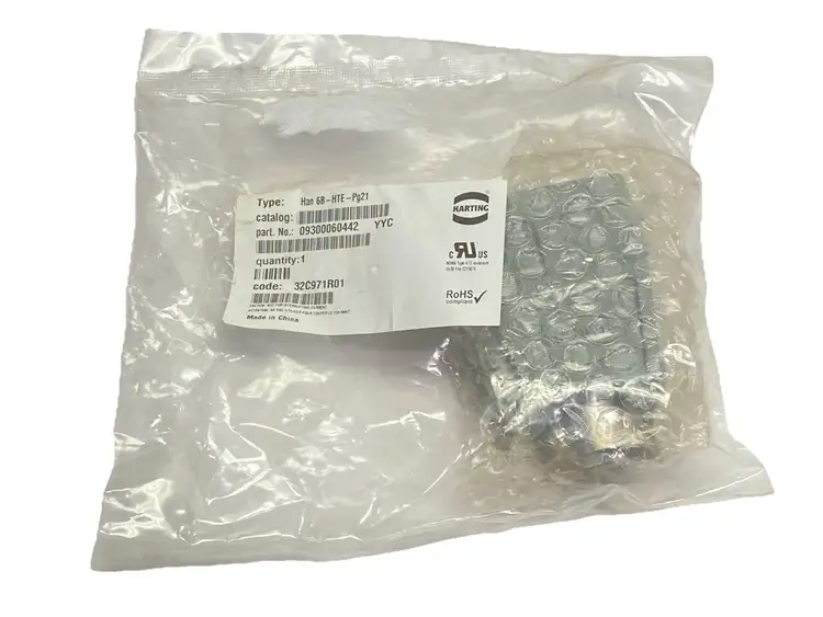 New | in-Stock HARTING YYC HEAVY DUTY CONNECTOR HOOD HAN 6B-HTE-PG21 Connector Accessories Michigan US | Maverick Industrial Sales #1090965