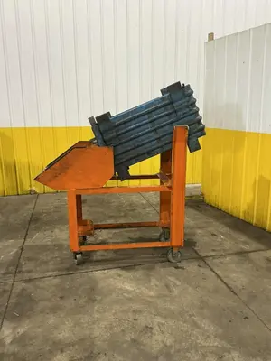 36” x 18” x 18” STEEL STACKABLE PARTS BIN TUB CONTAINER WITH DUMP DOOR, 200+ AVAILABLE: YOBRO #25062