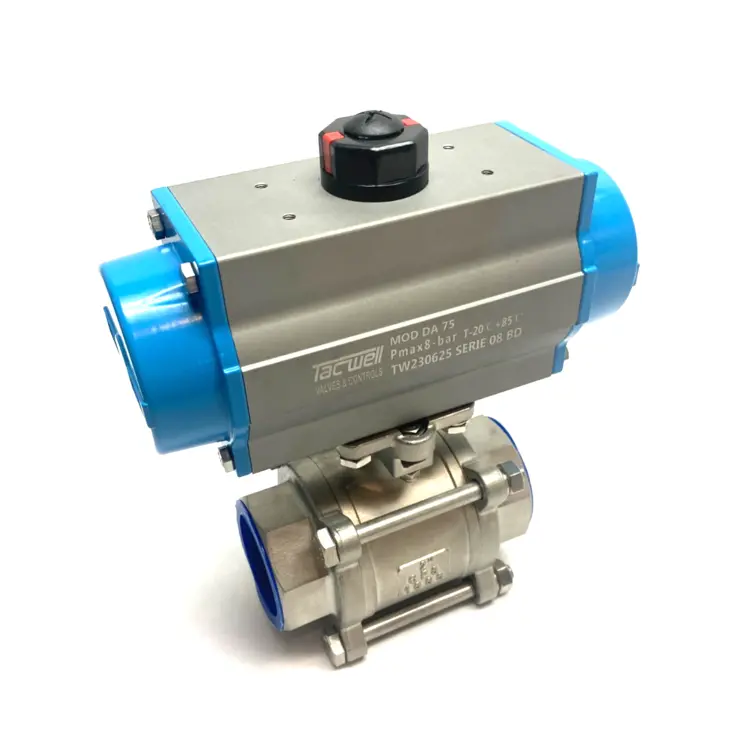 Used TACWELL SPRING-RETURNED PNEUMATIC ACTUATOR VALVE 2" DOUBLE ACTING Linear Actuators | Maverick Industrial Sales #1112663