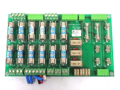 USED GLUNZ & JENSEN 56039 FUSE BOARD