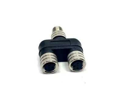 E12269,ZDO2F030MSS0000-00STGF040MSS | ifm E12269 Y/T splitter M8 4-Pin M - x2 M8 F 3-Pin ZDO2F030MSS0000-00STGF040MSS - Used