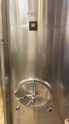 NSI 30 BBL (930 Gallon) Jacketed Brite Tank
